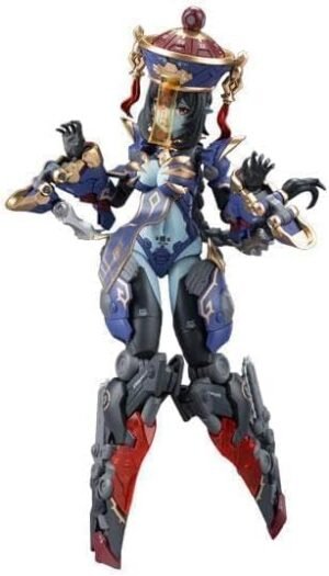 41bvolcxgxl. ac .jpg HEMOXIAN Medeta Echo Original Mecha Girl JS-009 Jiangshi Jiulian 1/144 Transforming Articulated Weapon Model Kit with Built-In LEDs
