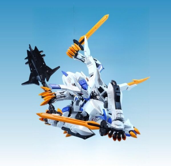 61jacdlheel. ac sl1080 .jpg EC 修羅道 SR-01 白鬼(BYAKI)組立プラモデルの展示画像 2