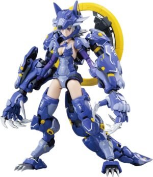 61ogaciwpbl. ac sl1199 .jpg EASTERN MODEL Fenrir Wolf Mecha Girl Articulated Plastic Model Kit with Weapons, Approx. 14 cm